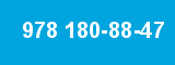 978 180-88-47 978 180-88-47